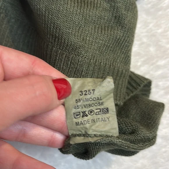 NWT Poncho Made in Italy Shirt - Picture 5 of 6